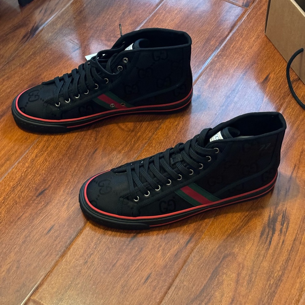 Men’s Gucci Tennis 1977 Off The Grid High Top Sneakers